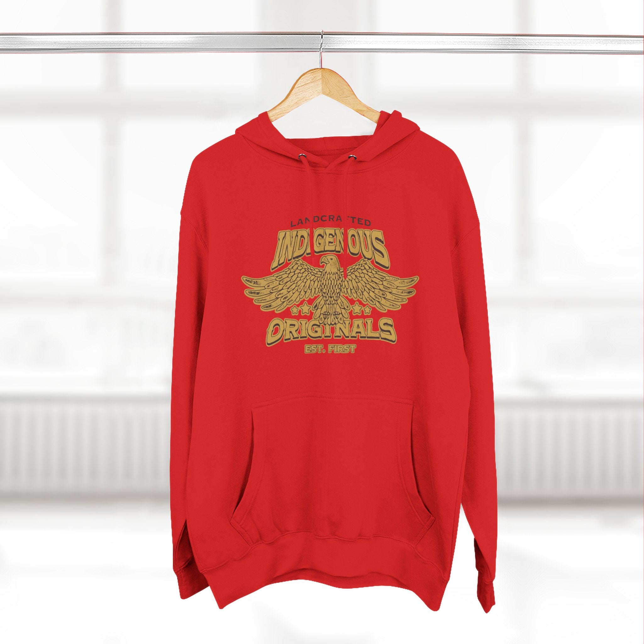 Vintage Golden Eagle Hoodie — Legendary Originals Graphic Hoodie