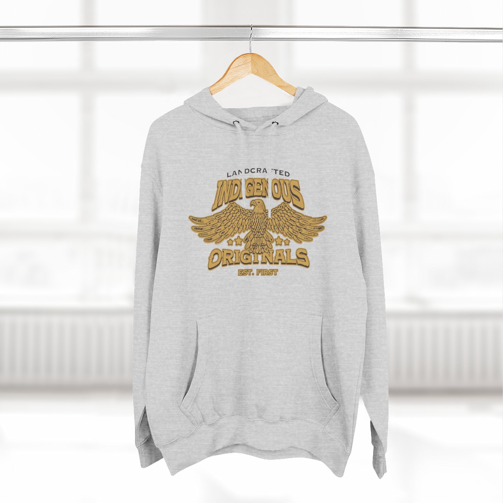Vintage Golden Eagle Hoodie — Legendary Originals Graphic Hoodie