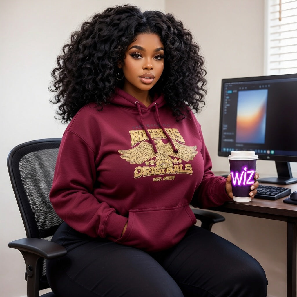 Vintage Golden Eagle Hoodie — Legendary Originals Graphic Hoodie