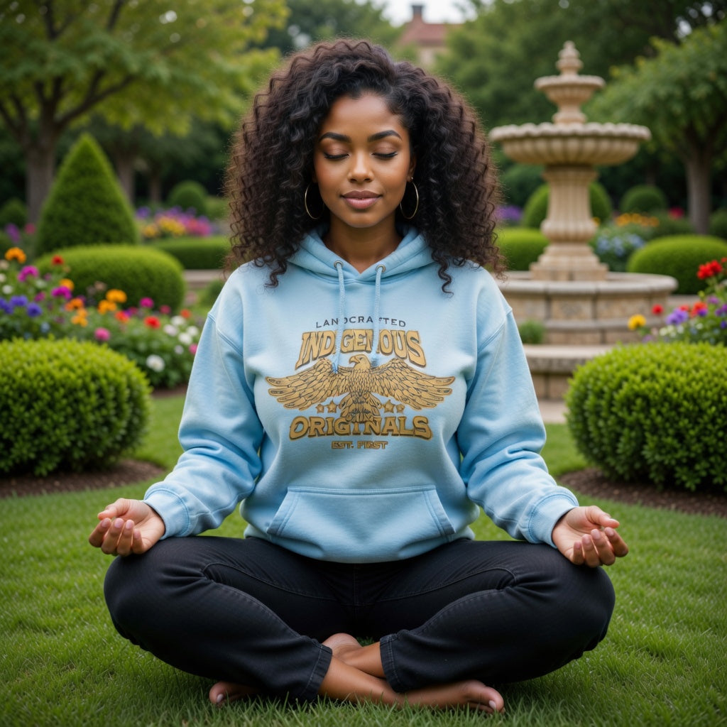 Vintage Golden Eagle Hoodie — Legendary Originals Graphic Hoodie