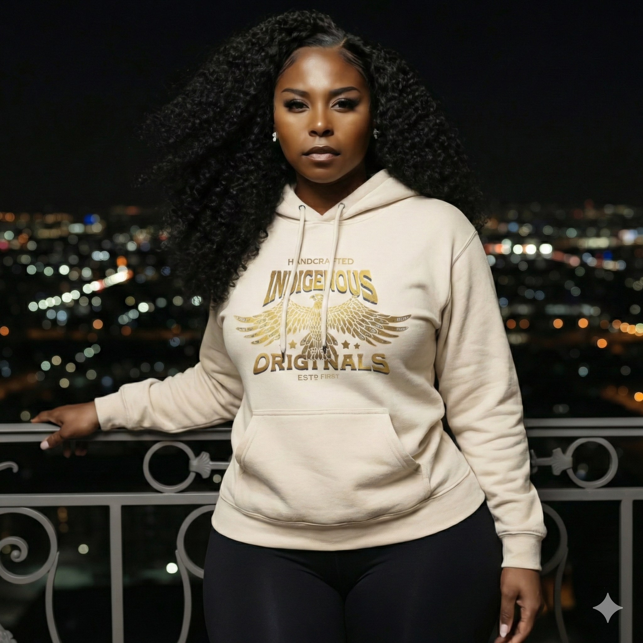 'Indigenous Originals' Gold Edition Hoodie