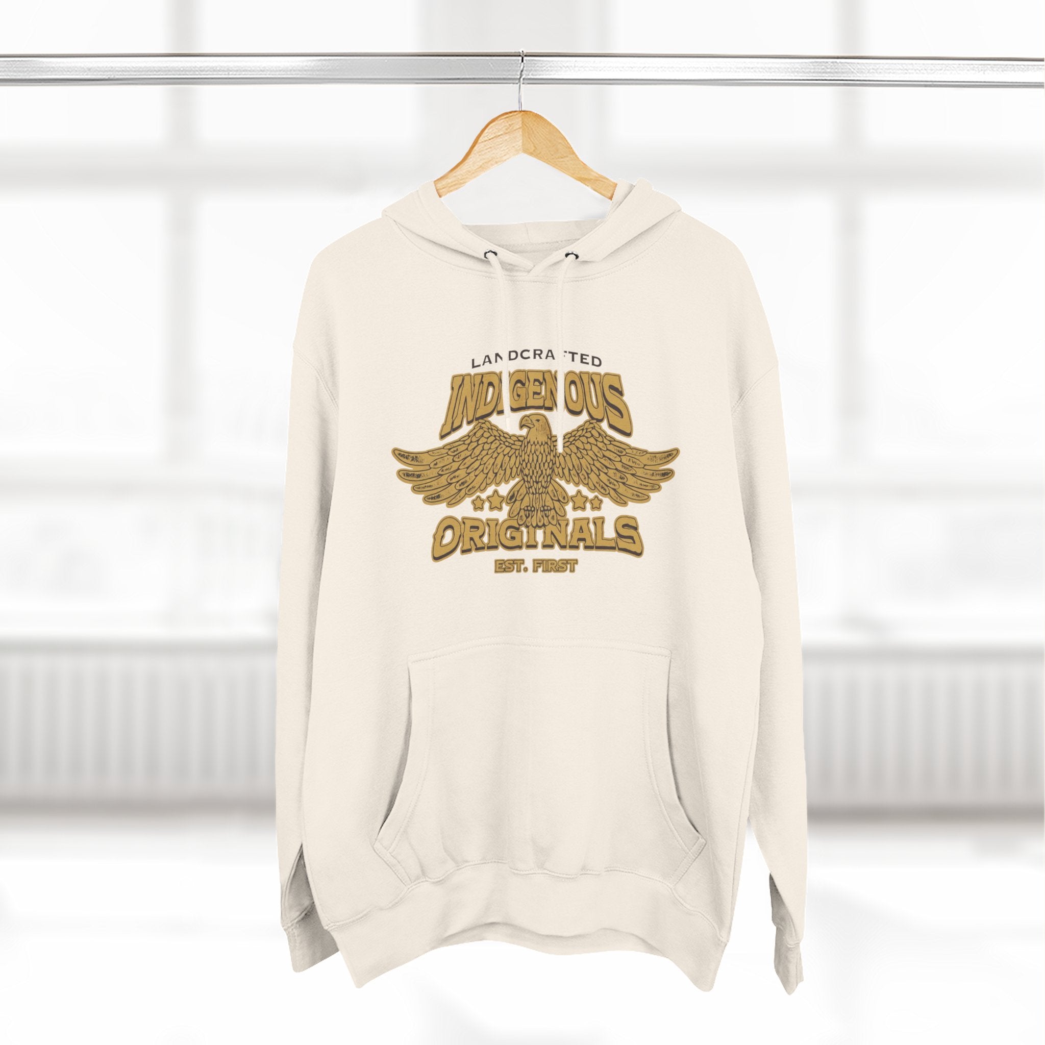 Vintage Golden Eagle Hoodie — Legendary Originals Graphic Hoodie