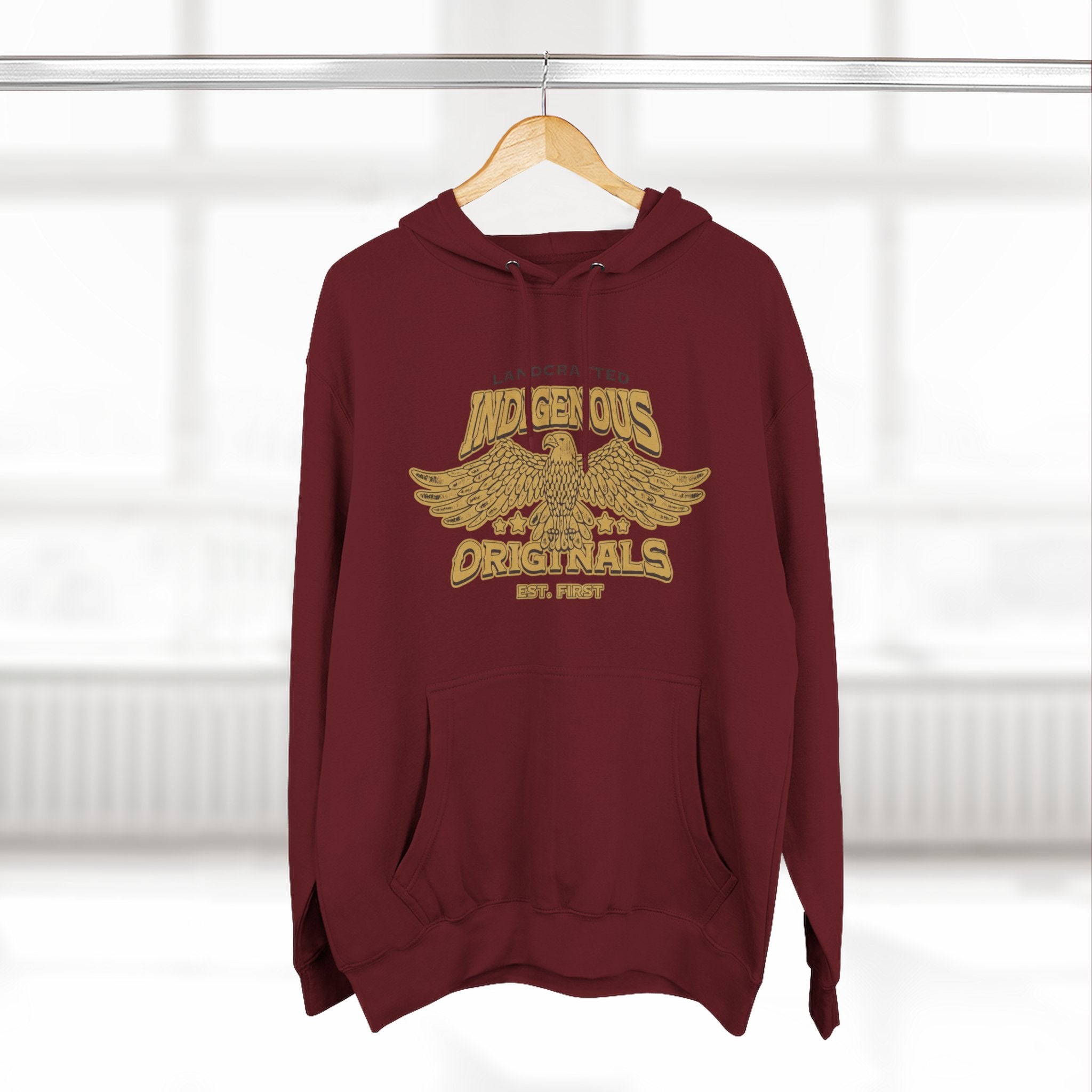 Vintage Golden Eagle Hoodie — Legendary Originals Graphic Hoodie