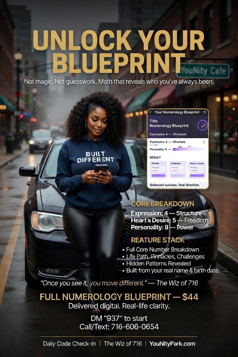 Personal Numerology Blueprint — 40+ Page Report